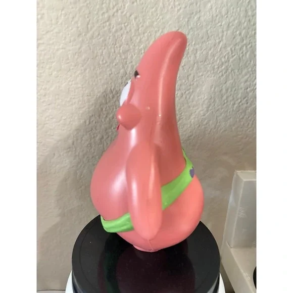Pink Patrick Star Figurine SpongeBob Pink Starfish Toy Funny Shorts 6.5in funny - Picture 6 of 6